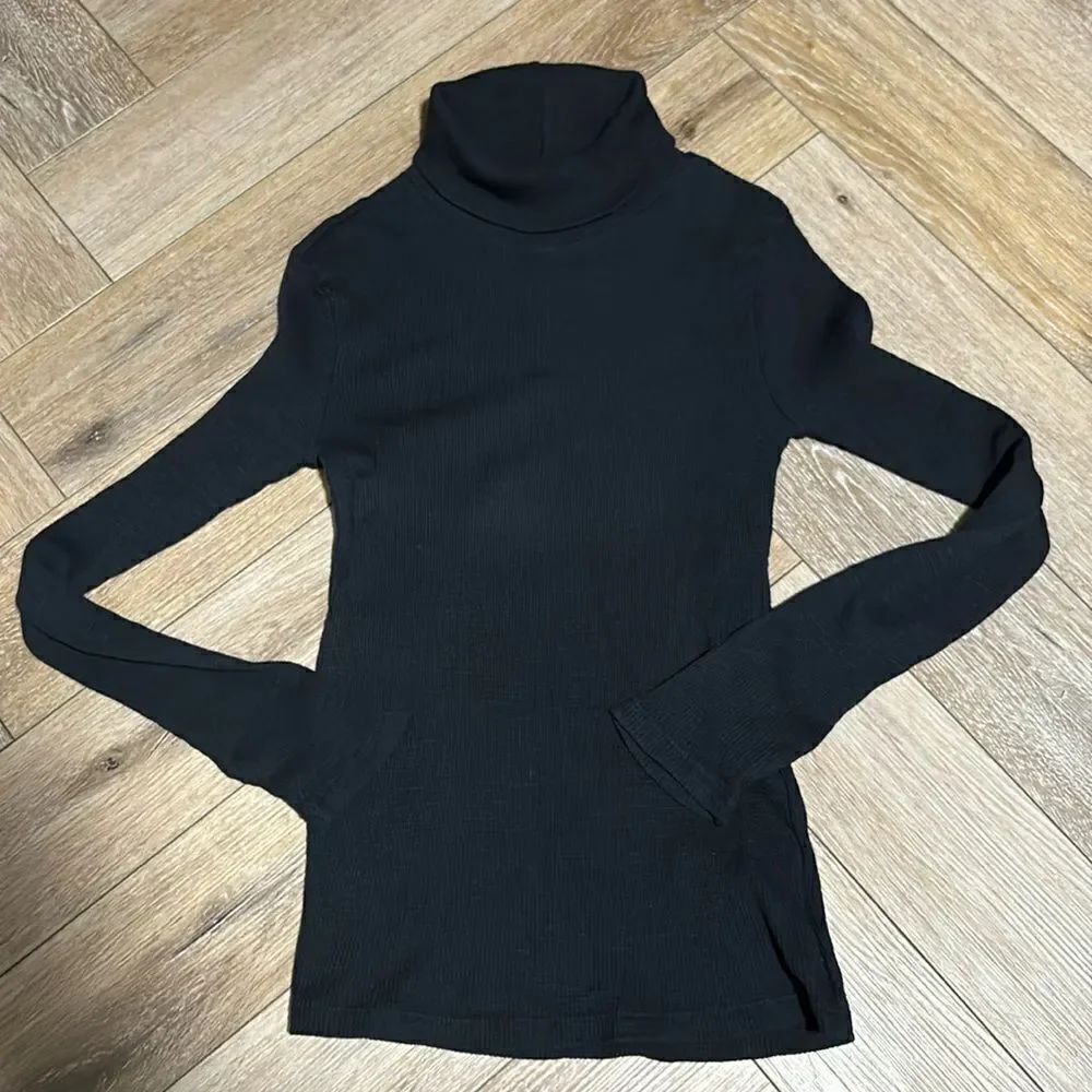 Christina Lehr Waffle Knit Turtleneck